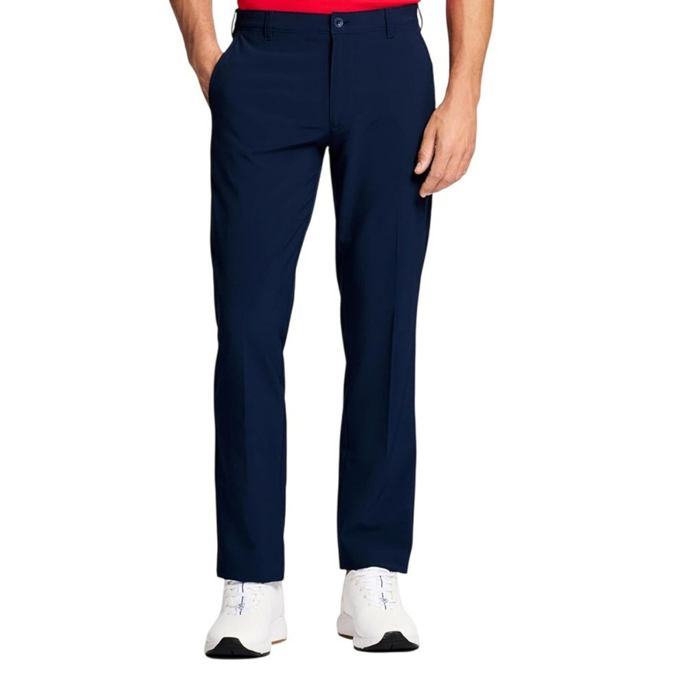 IZOD Men's Golf Swingflex Slim Fit Pant Peacoat Navy Blue Size 30W x 34L Stretch